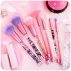 Glittered Makeup Brush Set