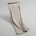 Pencil Midi Knit Skirt