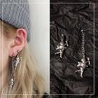 Non-matching Stainless Steel Cupid Dangle Earring