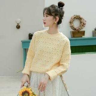 Knit Round-neck Sweater