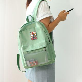 Clear Pocket Backpack