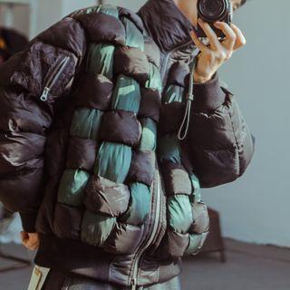 Color-block Padding Jacket