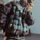 Color-block Padding Jacket