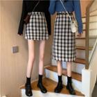 Mini / Midi Plaid Skirt
