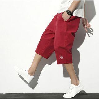Loose Fit Capri Pants