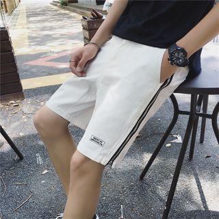 Zip Applique Shorts