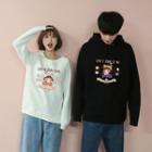 Couple Matching Print Hoodie / Pullover