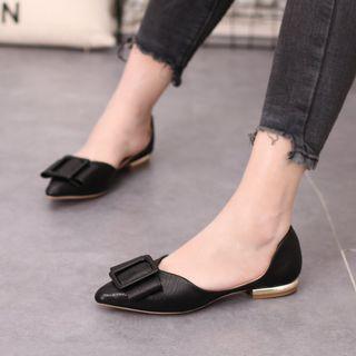 Buckle Dorsay Flats