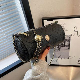 Mini Chain Crossbody Bag Black - One Size