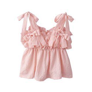 Tie-strap Flowy Camisole Top