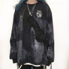 Tie-dyed Pullover Black - One Size