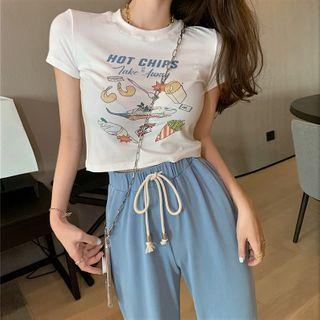 Short-sleeve Printed T-shirt / Pants