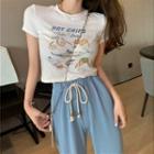 Short-sleeve Printed T-shirt / Pants