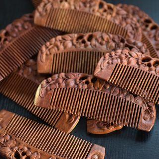 Wooden Hair Comb