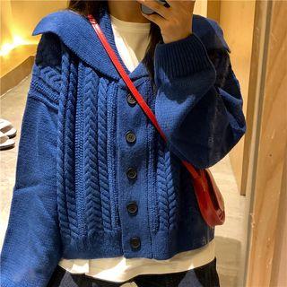 Collar Knit Cardigan