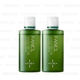 Fancl - Fdr Sensitive Skin Care Washing Liquid Set 60ml X 2