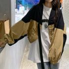 Snap Buckle Jacket / Plain T-shirt