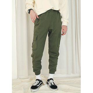 Flap-pocket Cargo Jogger Pants