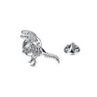 Fashion Personality Dinosaur Brooch Silver - One Size