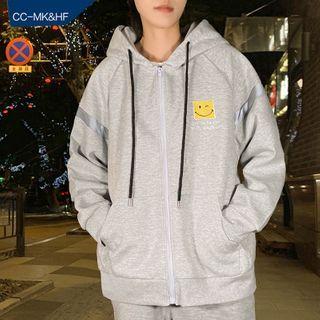 Smiley Face Zipped Jacket