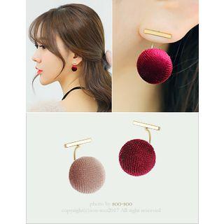 Velvet Ball Earrings