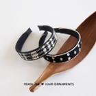 Plaid / Polka Dot Knit Headband