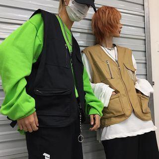 Couple Matching Zip Vest