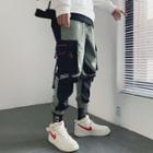 Buckled Strap Cargo Pants