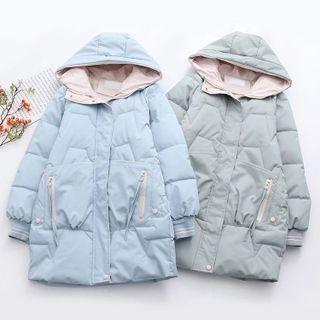 Padded Hooded Zip-up Coat / Jacket