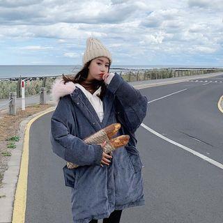 Corduroy Zip Coat