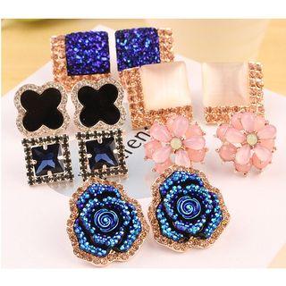 Rhinestone Earrings (various Designs)