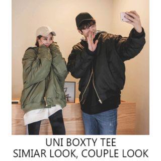 Loose-fit Padded Flight Jacket