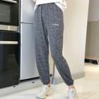 Plain Sweatpants Gray - One Size
