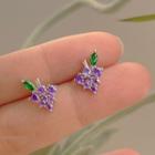 Grapes Rhinestone Earring