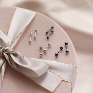 925 Sterling Silver Through & Through Earring