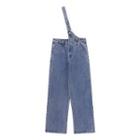 Loose Fit Suspender Jeans