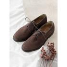 Genuine Suede Oxfords
