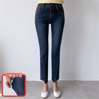 Hidden Band-waist Jeans