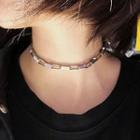 Stainless Steel Choker As Shown In Figure - One Size