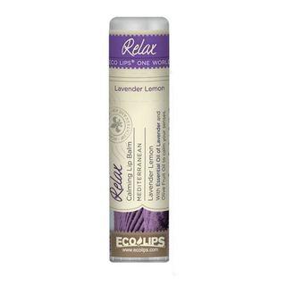 Eco Lips - One World Relax Lip Balm (lavender Lemon Flavor) 0.25oz