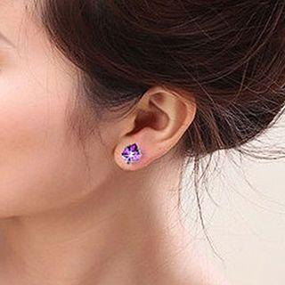 Cubic Crystal Earrings