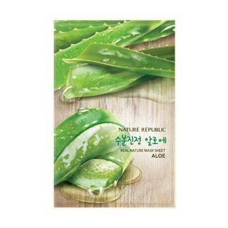 Nature Republic - Real Nature Mask Sheet (aloe) 1pc