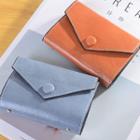 Faux Leather Envelop Card Wallet
