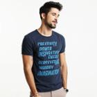 Lettering Crewneck Short-sleeve T-shirt