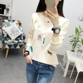 Embroidery Sweatshirt