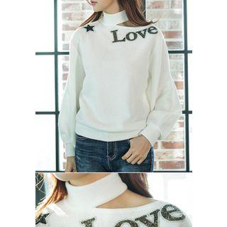 Cutout-front Lettering Top