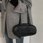 Zipped Shoulder Bag With Card Wallet