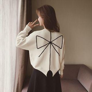 Bow Back Sweater