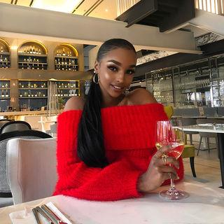 Turn-down Off-shoulder Sweater