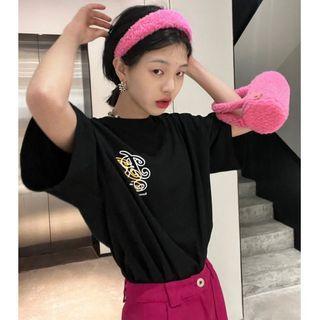 Short-sleeve Print T-shirt / Baggy Pants